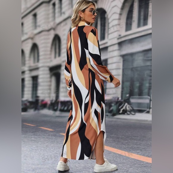 NEW (no tag) Shirt Dress - Picture 4 of 5